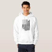 Vintage Echte Patriottische Vlag Shirt Ontwerp_1 (Voorkant volledig)