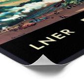 Vintage Edinburgh Scotland Travel Poster (Hoek)