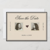 Vintage Editorial Facing two Portrait (Voorkant)