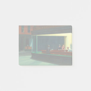 Vintage Edward Hopper Nighthawks Diner Post-it® Notes
