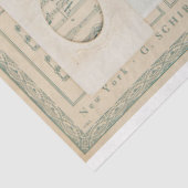 Vintage Edwardiaanse afbeeldingen Tissuepapier (Detail)