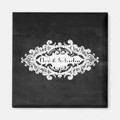 Vintage Edwardian Wedding Magneet (Voorkant)