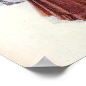 Vintage Edwardian Winter Mode Poster (Hoek)