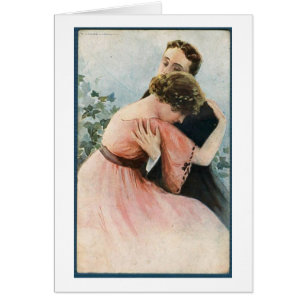 Vintage - Een paar-omhelzing,