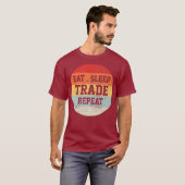 Vintage effectenhandel t-shirt (Voorkant volledig)