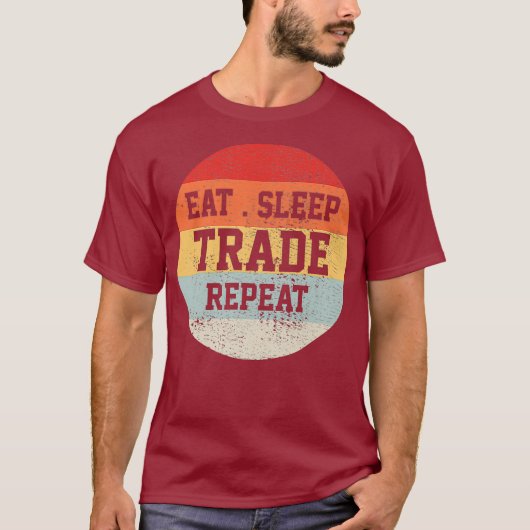 Vintage effectenhandel t-shirt (Voorkant)
