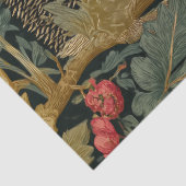 Vintage egel bos bloem William Morris  Tissuepapier (Detail)