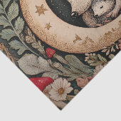 Vintage Egelfbos Bloem William Morris  Tissuepapier (Detail)