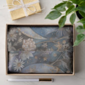 Vintage Egelfbos Bloem William Morris Tissuepapier (Geschenk)