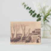 Vintage Egypt, Opening of Nile Bridge Briefkaart (Staand voorkant)