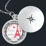 Vintage Eiffeltoren Jubileum Ketting<br><div class="desc">De Kettingen van de Weddenschap van het huwelijk van het huwelijk - om achtergrondkleur te veranderen - klik aanpassen - geef uit - kies laatste hulpmiddel in daling onderaan menu en kies van één van de getoonde kleuren of ga uw rgb hexcode voor uw kleur van de douanebruiloft in -...</div>