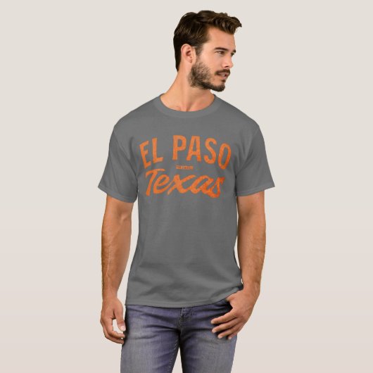 Vintage El Paso boy T-shirt (Voorkant volledig)