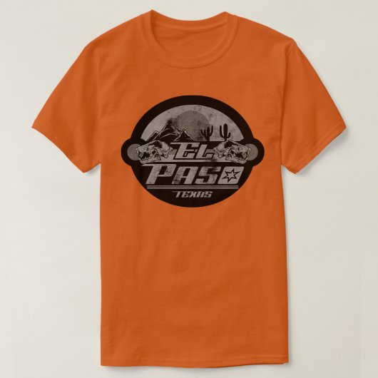 Vintage El Paso T-shirt (Design voorkant)