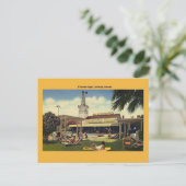 Vintage El Rancho Vegas Briefkaart (Staand voorkant)