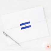 Vintage El Salvador Ronde Sticker (Envelop)