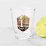 Vintage El Yunque National Forest Puerto Rico Shot Glas<br><div class="desc">El Yunque National Forest vectorkunstwerk. El Yunque National Forest is een tropisch regenwoud in het noordoosten van Puerto Rico.</div>