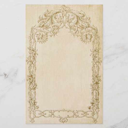 Vintage Elegance Briefpapier (Voorkant)