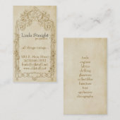 Vintage Elegance Visitekaartje (Voorkant / Achterkant)