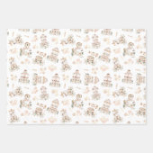 Vintage Elegant | Baby shower Little Princess Inpakpapier Vel (Voorkant)