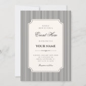 Vintage elegant kaart (Voorkant)