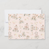 Vintage Elegant | Kleine prinses bedankt (Achterkant)