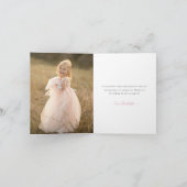 Vintage Elegant | Kleine prinses bedankt (Binnen)