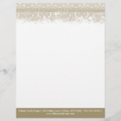 Vintage Elegant Letterhead Briefhoofd Ontwerp (Voorkant)