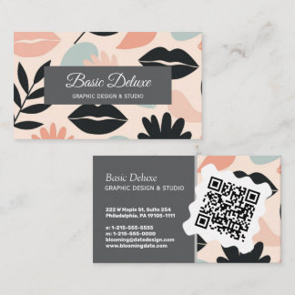 Vintage Elegante Retro – Modern  Visitekaartje