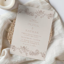 Vintage Elegantie: Neutrale Tinten Bloemend Huweli