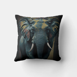 vintage elephant 4 kussen