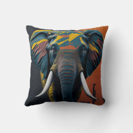 vintage elephant 5 kussen