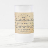 Vintage Elke dag Matglas Bierpul (Center)