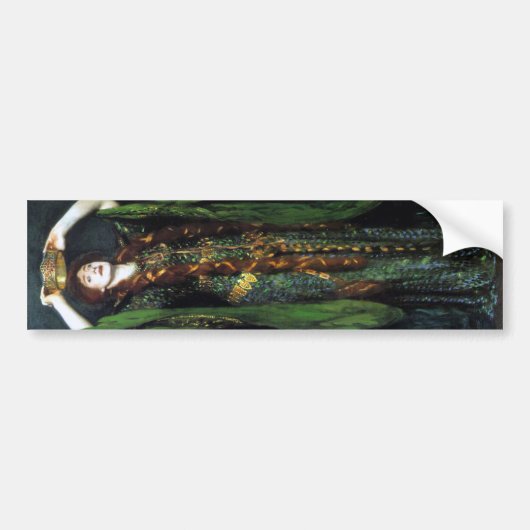 Vintage Ellen Terry als Lady Macbeth Bumpersticker (Voorkant)