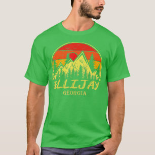 Vintage Ellijay Georgia GA-gebergte Hike Hiking S T-shirt