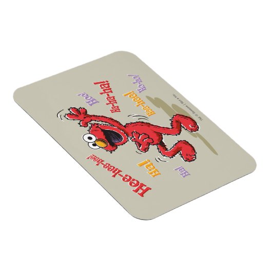 Vintage Elmo Hee-hee. Magneet (Rechterzijde)