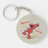 Vintage Elmo Hee-hee. Sleutelhanger (Voorkant)