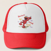 Vintage Elmo Hee-hee. Trucker Pet (Voorkant)