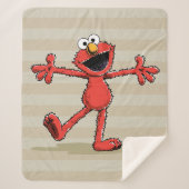 Vintage Elmo Sherpa Deken (Voorkant)