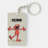 Vintage Elmo Sleutelhanger (achterkant)