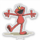 Vintage Elmo Sticker (Voorkant)