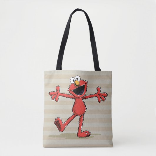 Vintage Elmo Tote Bag (Voorkant)