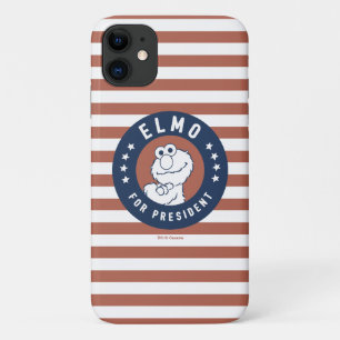 Vintage Elmo voor President badge Case-Mate iPhone Case