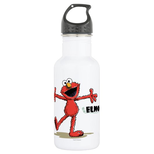 Vintage Elmo Waterfles (Voorkant)