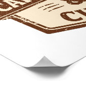 Vintage Emblem for Busy Parents Poster (Hoek)