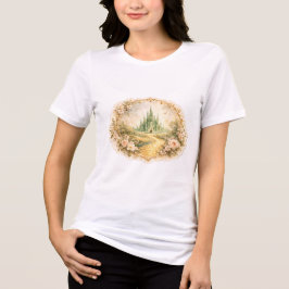 Vintage Emerald Castle Tri-Blend Shirt