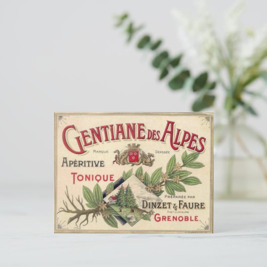 Vintage en Briefkaart (Staand voorkant)