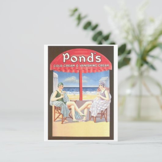 Vintage en grafisch Briefkaart (Staand voorkant)