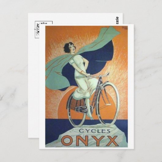 Vintage en grafisch Briefkaart (Voorkant / Achterkant)