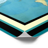 Vintage en het dansmagazine Poster 16 x 20 (Hoek)