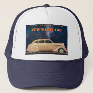 Vintage en label Nieuw Nash 400 Trucker Hat Pet